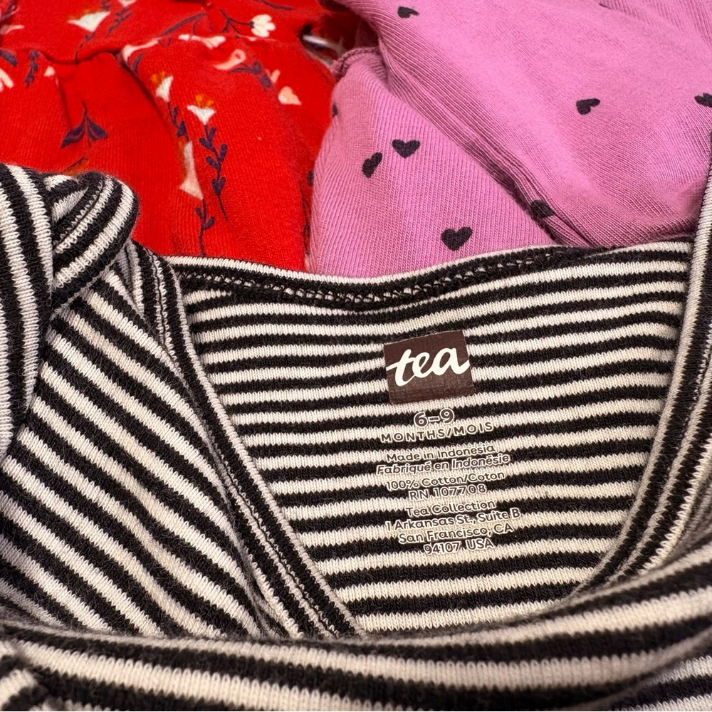 Jessica Simpson/Tea/Carters/George Baby Rompers Long Sleeve 6/9M - Picture 5 of 9